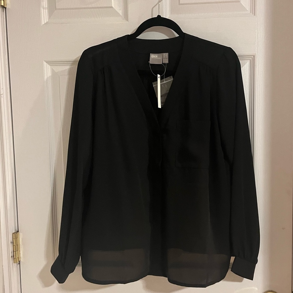ASOS Blouse in Black. Brand New with tag.
